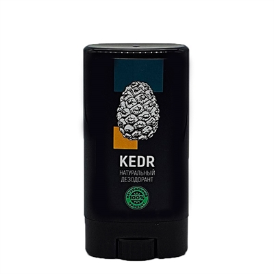 KEDR. Натуральный дезодорант (Восковый. С эфирным маслом кедра)